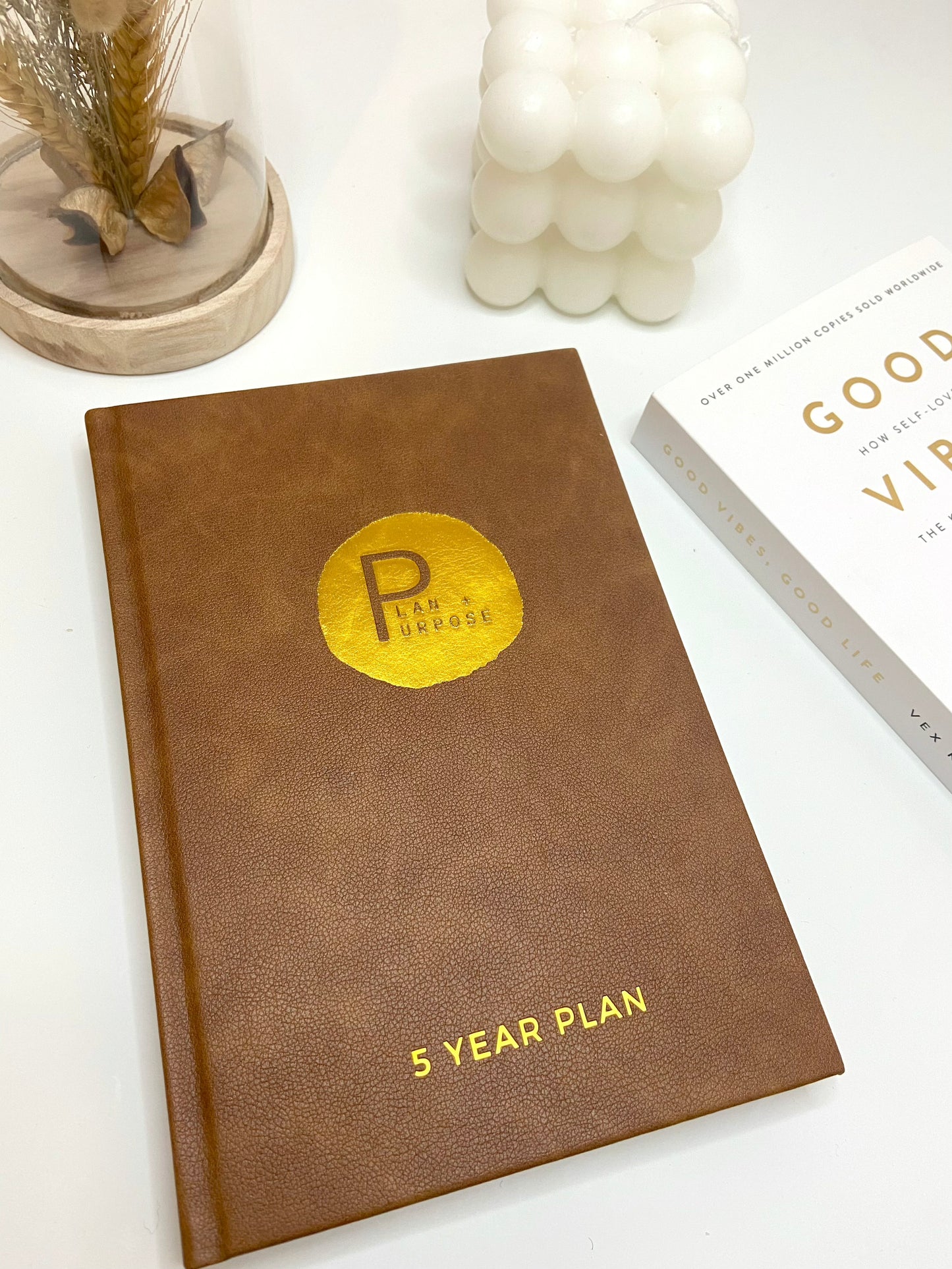 5 YEAR PLANNER - BROWN