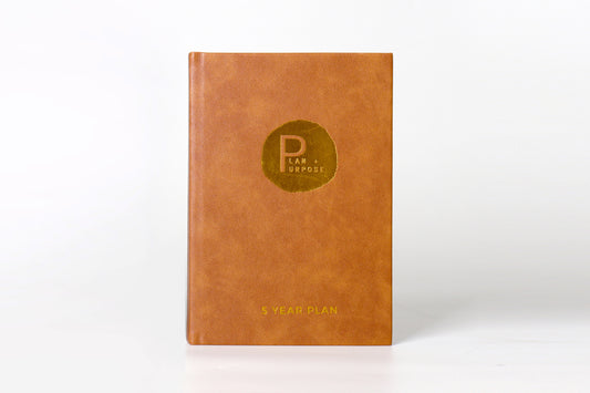 5 YEAR PLANNER - BROWN